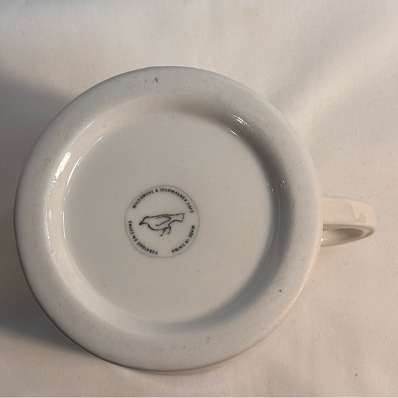 ANTHROPOLOGIE Mug Letter “K” Cream and Black - Picture 4 of 7